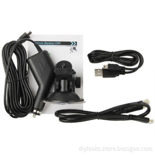 Refurbished 2.7-inch Full HD 1080P Vehicle DVR with 2 IR LED Night Vision Lights